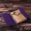 Personalized Felt Notebook Journal and Key Chain Set view 2