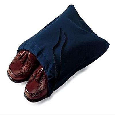 The Best Deals! 100% Cotton Shoe Bags, Protect Your Shoes (12, Navy)