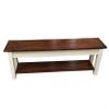 Ezekiel and Stearns 1776 Storage Bench/Shoe Rack Bench (72") view 4