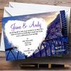 Amalfi Coast Italy Heart Personalized Wedding Invitations view 1