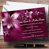 Beautiful Purple Personalized Evening Reception Invitations view 1