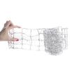 2 Rolls Metallic Silver Grapevine Wired Garland - 4-1/2 inch Wide Painted Silver Vine Wire Ribbon Garland (Each Roll 6 ft Long = 12 feet Total) view 3