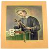 Fratelli Bonella Milano Design Gold Stamped Illustrated Novena Book of Prayers and Devotions of Saint St Gerard, Pack of 10 view 1