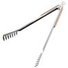 Captain Stag UG-3231 BBQ Pasta Tongs Wood Grip 13.8 inches (35 cm) view 1