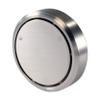 Westbrass D493CH-07 Patented Deep Soak Round Replacement 2-Hole Bathtub Overflow Cover for Full and Over-Filled Closure, Satin Nickel view 1