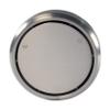 Westbrass D493CH-07 Patented Deep Soak Round Replacement 2-Hole Bathtub Overflow Cover for Full and Over-Filled Closure, Satin Nickel view 3