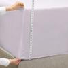 Adjustable King Luxury Sheets Egyptian-Cotton Set 5 Piece Lavender Solid - 600 Thread Count-Fitted Sheet Fit up to 25 Inches Deep Pocket. (Split-King) view 2