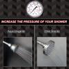 Aqua Elegante 3 Inch High Pressure Shower Head - Best Pressure Boosting, Wall Mount, Bathroom Showerhead For Low Flow Showers, 2.5 GPM - Chrome view 2