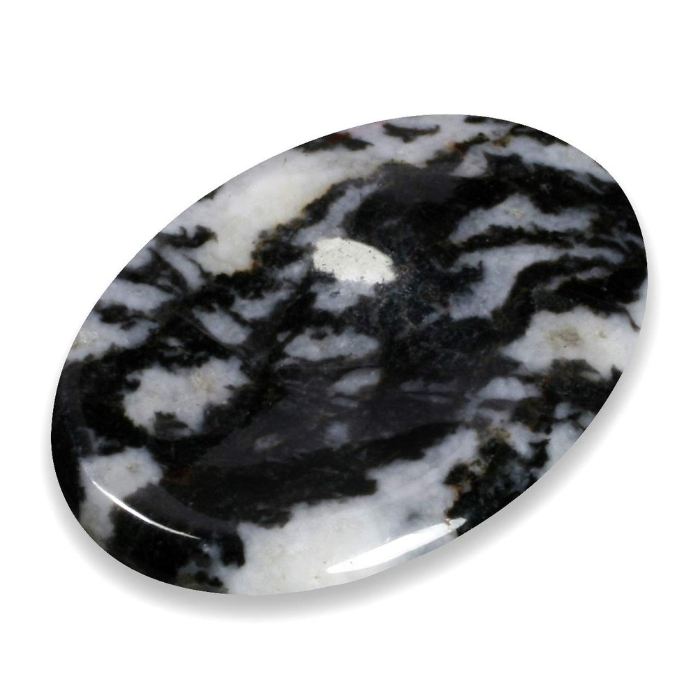 CrystalAge Zebra Jasper Thumb Stone