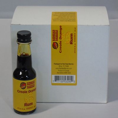 Case of 12 Bottles of Essence 20 ml Each Makes 1 Liter (Creole Rum)