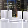 AMSS Bathroom Accessory Set 5 pieces Soap Dish Dispenser Tumbler Toothbrush Holder diamante 4 colours (White) view 2