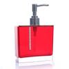 AMSS Bathroom Accessory Set 5 pieces Soap Dish Dispenser Tumbler Toothbrush Holder diamante 4 colours (Red) view 3