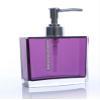 AMSS Bathroom Accessory Set 5 pieces Soap Dish Dispenser Tumbler Toothbrush Holder diamante 4 colours (Purple) view 3