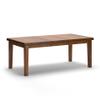 Signature Design by Ashley Ralene Rectangular Dining Room Extension Table, Seats 8, Self-storing Extension Leaf, Wood, 42" W x 78.13" D x 30.25" H, Medium Brown view 1