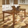 Signature Design by Ashley Ralene Rectangular Dining Room Extension Table, Seats 8, Self-storing Extension Leaf, Wood, 42" W x 78.13" D x 30.25" H, Medium Brown view 2