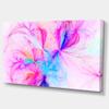 Designart Christmas Fireworks Pink-Digital Art Canvas Print-32x16, 32x16 view 2