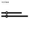 Quartz Clock kit for Upto 3/4 inch Thick Material. Hands Included. Pick Hand Size (12 inch Hands) view 2