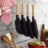 Staub Cast Iron Pan with Wooden Handle, Suitable for Induction, 28 cm, Black view 3