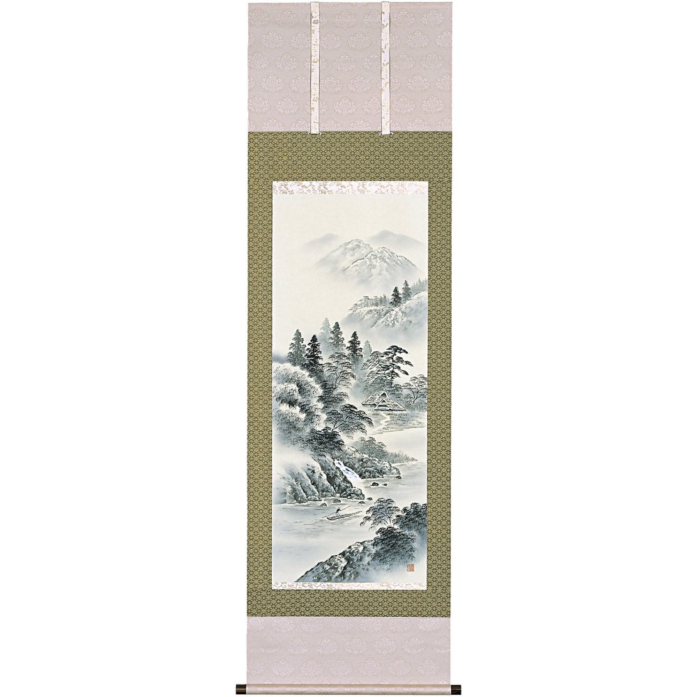 Scroll Yx Tokyo Matcha Selection Kakejiku Japanese Hanging Scroll Landscape (G ...