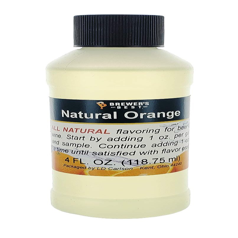Brewer's Best Natural Beer and Wine Fruit Flavoring (Orange)