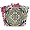 Authentic Tile Stickers by Mi Alma 24 PC Set Spanish Design Wall Tile Decal Perfect for Kitchen Backsplash or Bathroom Tiles Vinyl Art Easy to Install Peel and Stick (4x4 Inch, Rosy Green H219) view 1