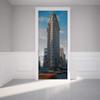 Ambiance Sticker 3D Door Mural City Art Sticker, Home Creative DIY, Peel and Stick, Self -Adhesive Wallpaper and Removable Vinyl Door Decal, New York 204 x 83 cm view 4