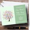 Baby Tree Green Personalized Baby Shower Invitations view 1