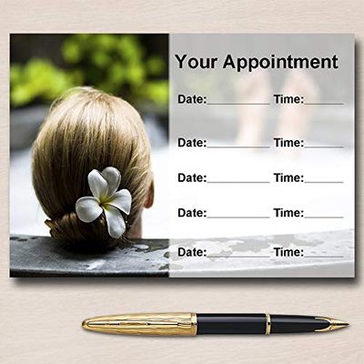 Beauty Salon Massage Treatment Spa Relax Personalized Appointment Cards