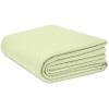 COTTON CRAFT Soft Cotton Thermal Blanket - Plush Herringbone Twill - All Season Luxurious Breathable Skin Friendly Lightweight Cooling Throw Blanket - Sofa Couch Travel Camping Dorm - King Sage view 1