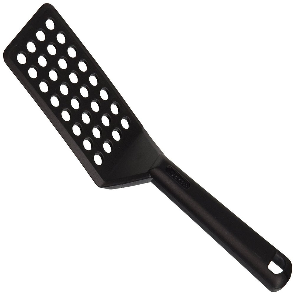 2 x Norpro 97 My Favorite Spatula with Holes, Black
