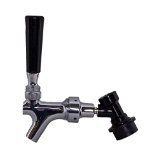 Beer Faucet, Chrome, CMBecker Ball Lock Disconnect Attached