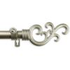 A&F Rod Decor - Mirah Curtain Rod 1 inch Diameter, 160-240 inch - Light Gold view 1