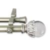 A&F Rod Decor - Reese Double Curtain Rod 1 inch Diameter, 160-240 inch - Light Gold view 1