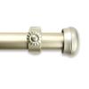 A&F Rod Decor - Alloy Curtain Rod 1 inch Diameter, 160-240 inch - Light Gold view 1