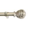 A&F Rod Decor - Sonnet Curtain Rod 1 inch Diameter, 160-240 inch - Light Gold view 1