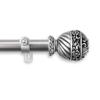 A&F Rod Decor - Sonnet Curtain Rod 1 inch Diameter, 160-240 inch - Satin Nickel view 1