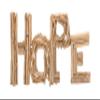 Deco 79 Driftwood Hope 20" W, 10" H-76359, 20" x 10" view 1