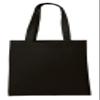 Eco Friendly Reusable Non-Woven Grocery Shopping Bag Ideal Standard Size (100, Black) view 1
