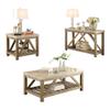 Homelegance End table, Natural Wood view 3