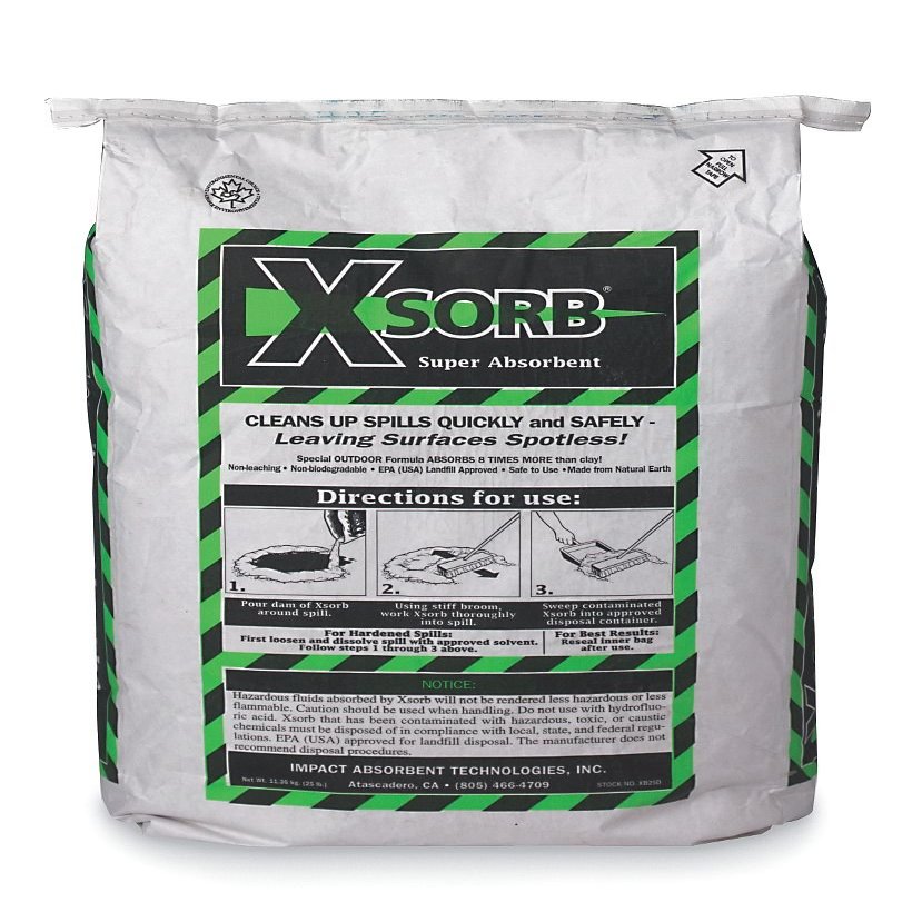 XSORB XB25D Universal Absorbent 25 lb. Bag WLM