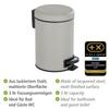 Anatomicline Pedal bin Leman Taupe, Steel, Beige, 22.5 x 17 x 25 cm view 3