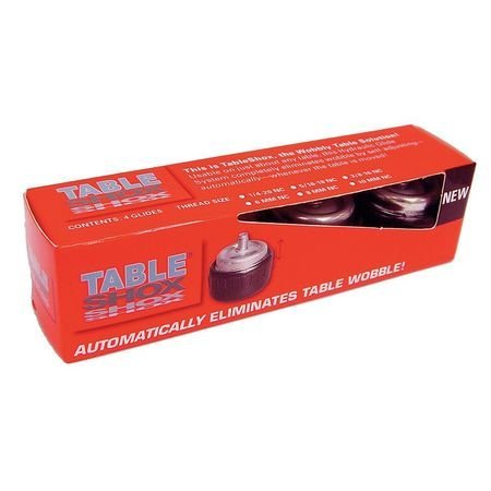 JACOB HOLTZ 4P-1/4-20 GlideTableShox SelfAdjusting1/4 In4Pk