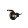 CANNON 1903012 Flush Mount Power Port - Black WLM view 1
