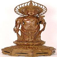Japanese Buddha - Antiquated Brass Statue