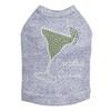 Margarita - Rhinestone with Cocktail Canine - Dog Tank, 2XL Heather Gray view 1