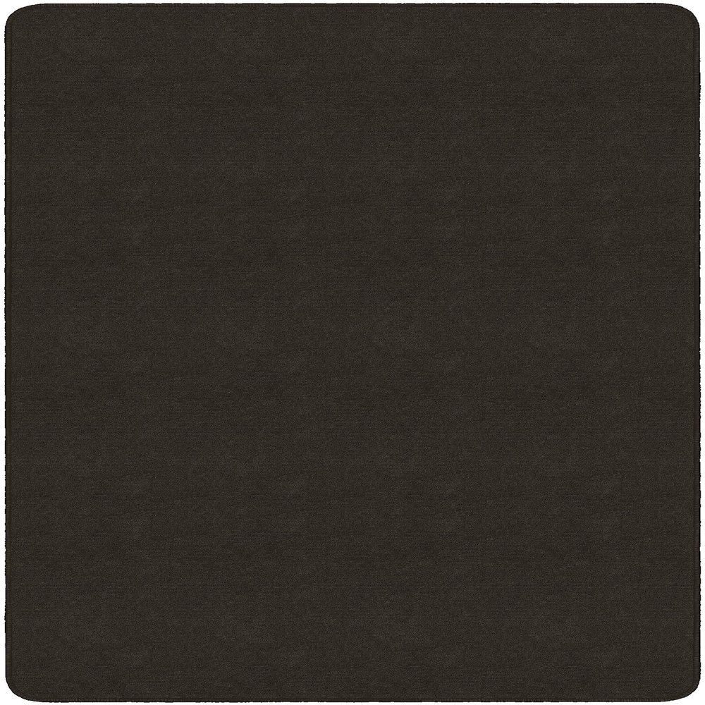 Flagship Carpets Americolors Collection Double Stitched and Serged Edges Carpet for Living Room, Bedroom, Entryway and Playroom Mat, 6' x 9', Solid Chocolate