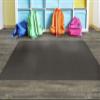 Flagship Carpets Americolors Collection Double Stitched and Serged Edges Carpet for Living Room, Bedroom, Entryway and Playroom Mat, 6' x 9', Solid Chocolate view 3