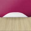 Flagship Carpets Americolors Collection Double Stitched and Serged Edges Round Carpet for Living Room, Bedroom, Entryway and Playroom Mat, 6', Solid Cranberry view 4