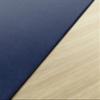 Flagship Carpets Americolors Collection Double Stitched and Serged Edges Carpet for Living Room, Bedroom, Entryway and Playroom Mat, 6' x 9', Solid Navy view 3