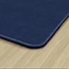 Flagship Carpets Americolors Collection Double Stitched and Serged Edges Carpet for Living Room, Bedroom, Entryway and Playroom Mat, 6' x 9', Solid Navy view 4